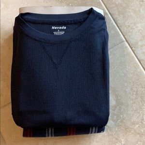 Nevada Size Large Men’s 100% Polyester Pajamas NWT